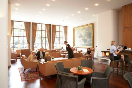 Baseler Hof Lobby VCH Hotel Baseler Hof Restaurant